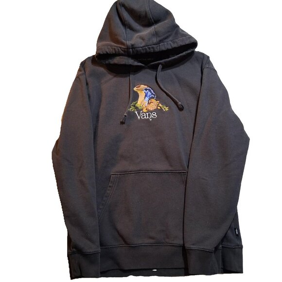Vans Other - Vans "off the wall" Mushroom Embroidered Hoodie size large